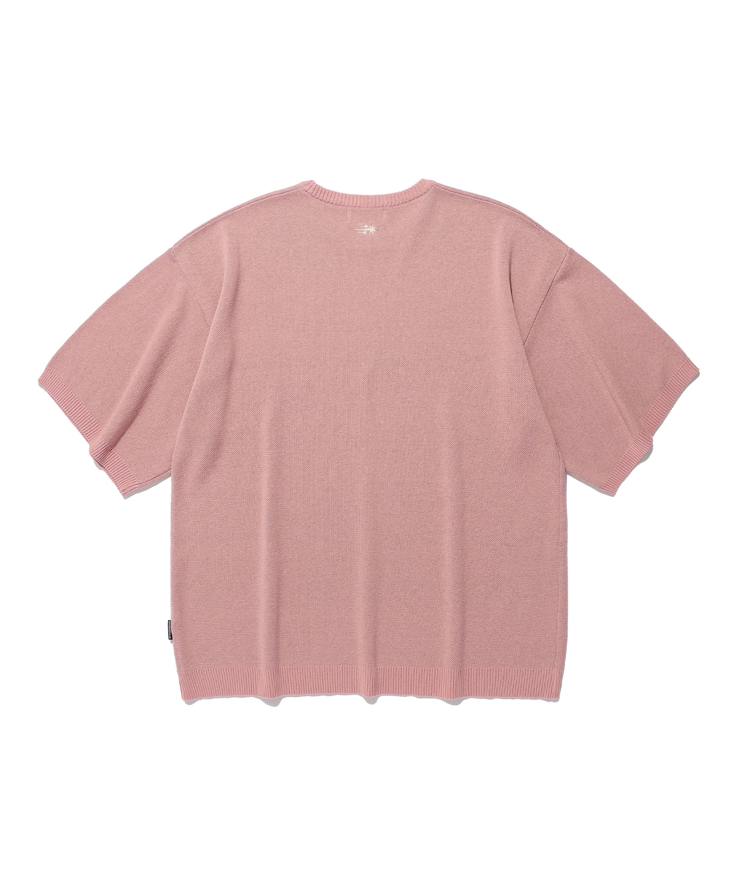 KIDNAPPING BIG BIG KNIT TEE[DUST PINK]